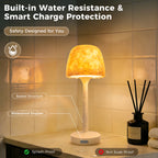 Waterproof shower lamp set with sealed structure and waterproof stopper - splash-proof IP44 design, safe for bathroom use